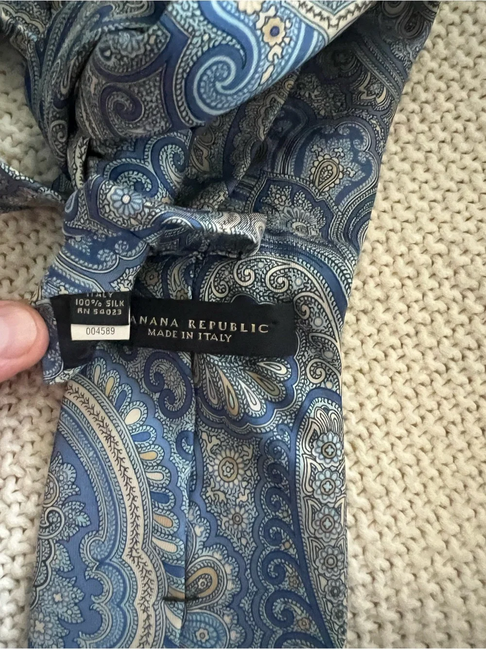 Collection of Banana Republic ties (Italy/Turkey)